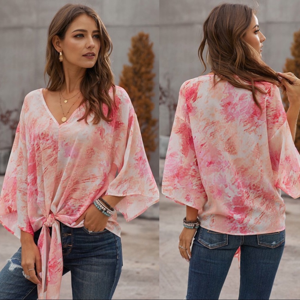Just in! Sunsets and you tie top - Picture 3 of 4